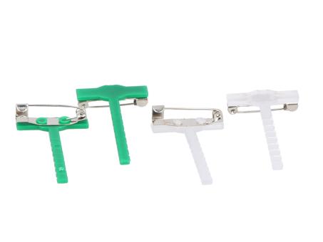 Blumenclip Kst 50St Revers Anstecknadel B25 L45mm