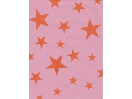 Blumenseide Kraftpapier 75cm 10kg Candy Stars rosa-orange 40gr/qm nassfest inklusive Entsorgungsgebühren rosa-orange