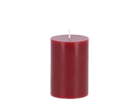 Edelkerze Smooth durchgefärbt H90 D60 rot ca. 30Std Brenndauer
!! Aktionsartikel- Kein Umtausch / Rückgabe möglich !! 