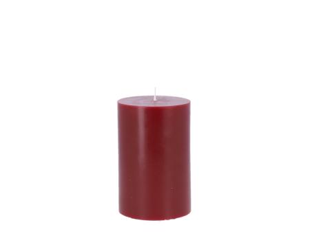 Edelkerze Smooth durchgefärbt H150 D100 rot ca. 90Std Brenndauer
!! Aktionsartikel- Kein Umtausch / Rückgabe möglich !! 