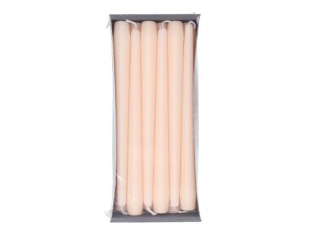 Spitzkerze H250 D23mm creme ca. 8Std Brenndauer D2,3 H25cm