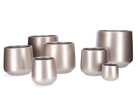 Kübel 860 D8cm champagner 