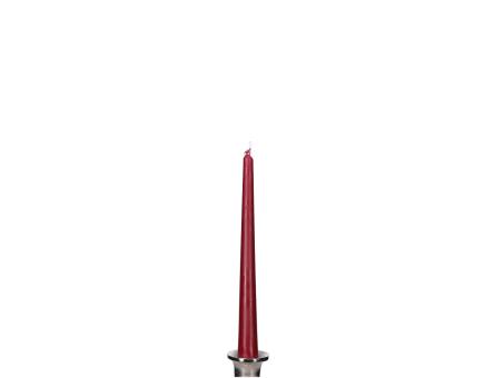 Spitzkerze H250 D23mm altrot ca. 8Std Brenndauer D2,3 H25cm