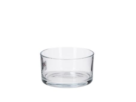 Schale Glas klar D13,5 H7,5cm  klar 