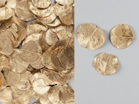 Monetenblätter 100gr gold   D3-4cm